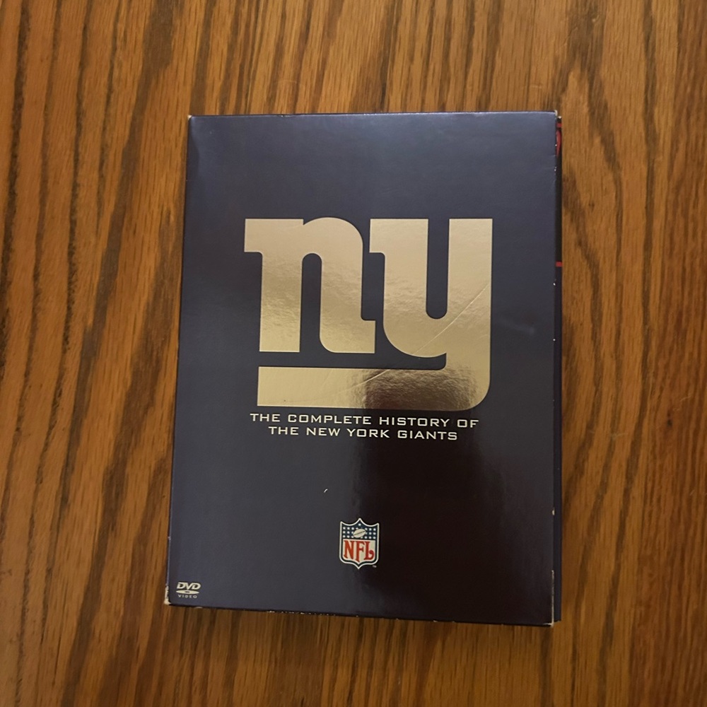 NY - The Complete History of the New York Giants 2 DVD Set Original Packaging